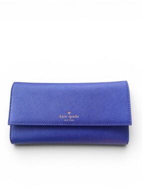 Kate Spade Safiano Leather Wallet with iPhone 7 Case N183 Long Trifold